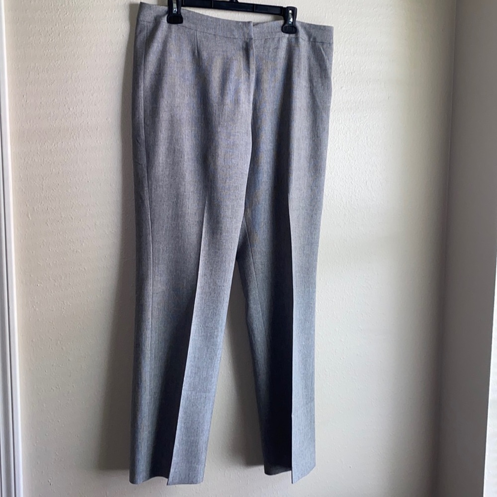 Kasper Women  dress slacks pants grey size 12